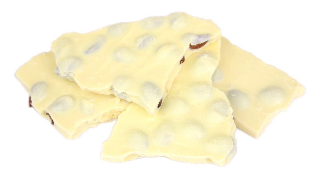 White chocolate store almond bark
