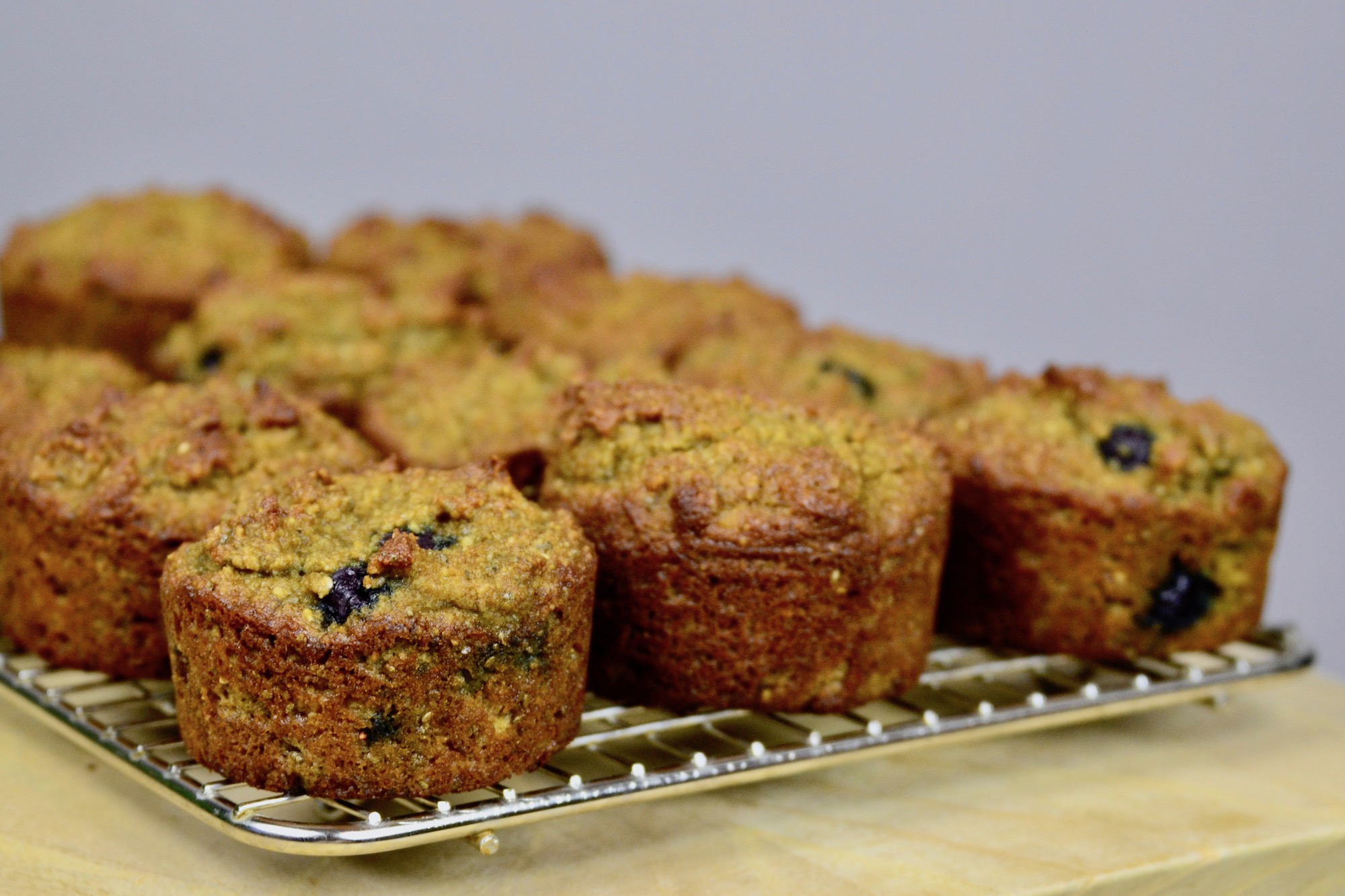 Banana and Blueberry Almond Flour Muffins Rancho Vignola
